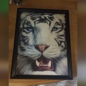 3D White Tiger picture